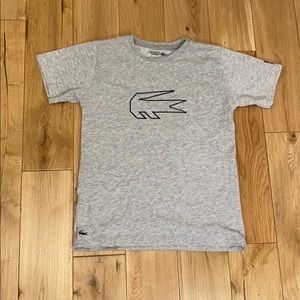 Grey Lacoste tee